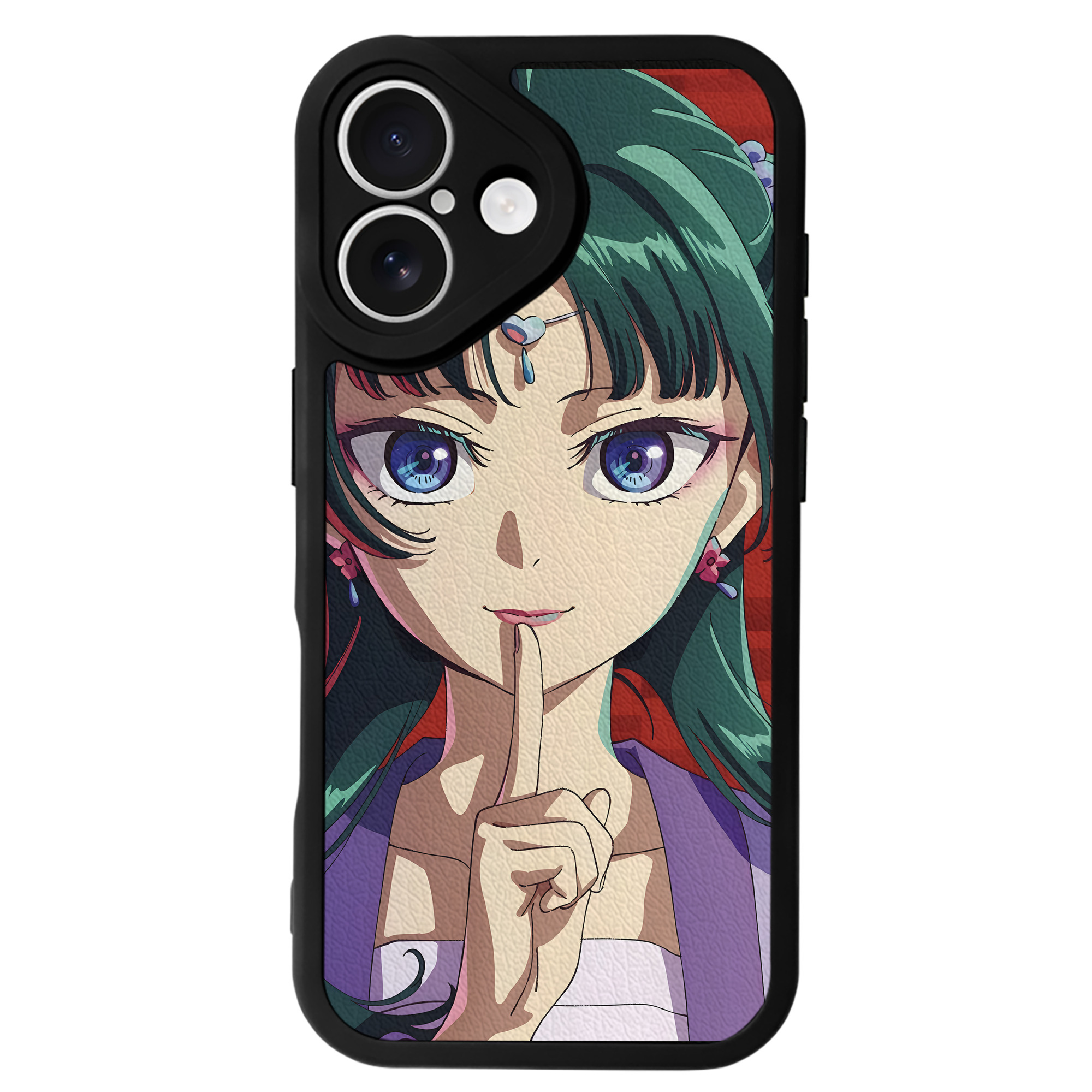 （画像用） 薬屋のひとりごと The Apothecary Diaries 【iPhone 16シリーズ対応】シリコンスマホケース（レザー調） 材質：シリコン